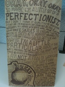 Chipotle bag